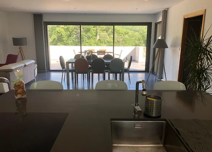 Villa Recente Avec Piscine Proche L'ile Rousse