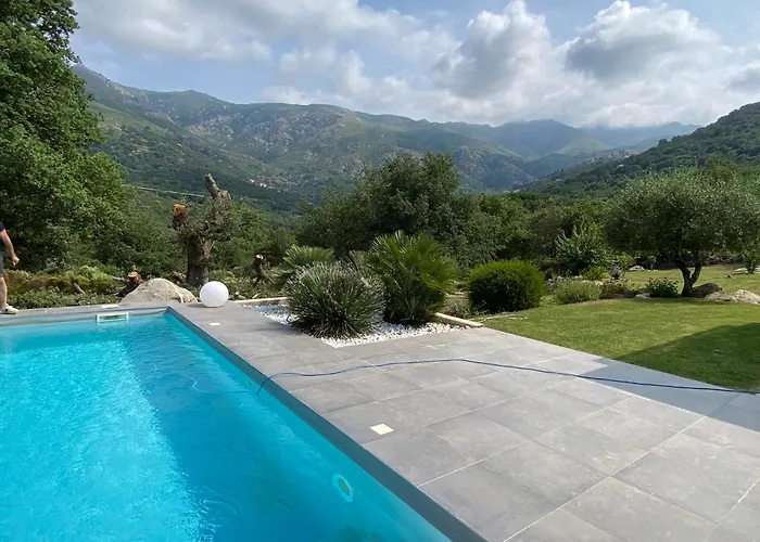 Villa Recente Avec Piscine Proche L'ile Rousse