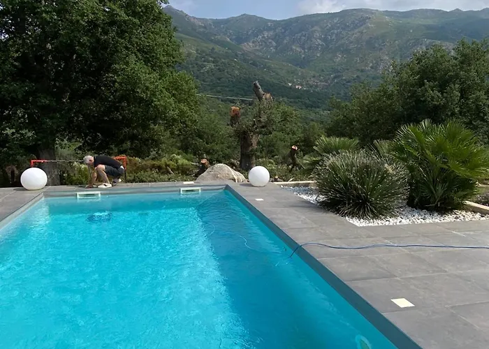 Recente Avec Piscine Proche L'ile Rousse Ville-di-Paraso